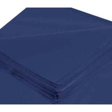 BOX PACKAGING Global Industrial„¢ Gift Grade Tissue Paper, 20"W x 30"L, Midnight Blue, 480 Sheets T2030BB